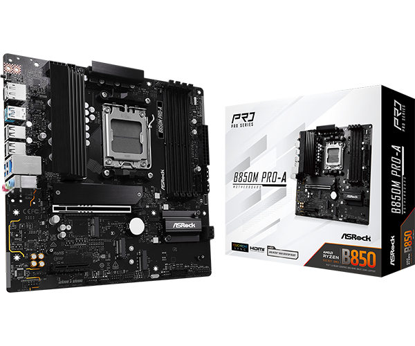 即日発送AMD B850M ＆B550M-A ASRock > B850M Pro-A